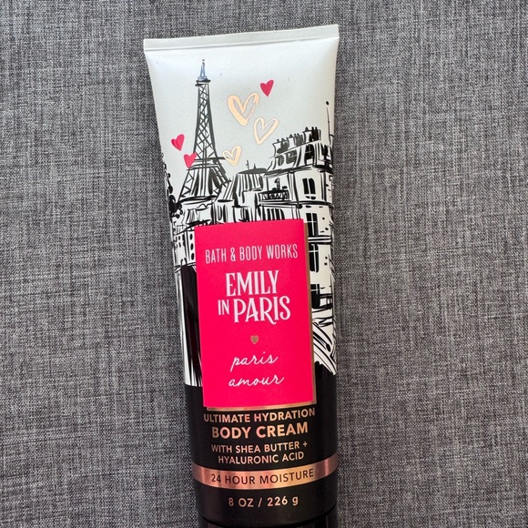 Bath & Body Works Emily in Paris Body Cream - Pink, Black, and White - Picture 1 of 1